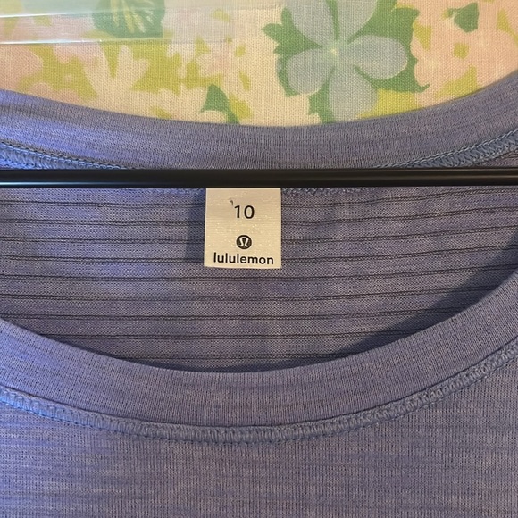 Lululemon | Var-City Muscle Tank Heathered Lilac Purple Size 10 Yoga Gym Run - Picture 8 of 9